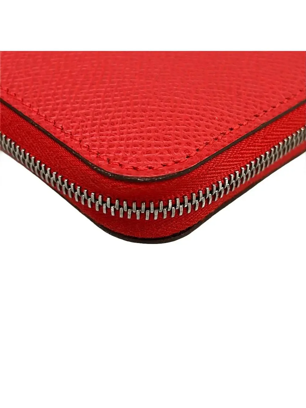 Hermes Azap Compact Silkin Rouge Ladieu #278544H14B
